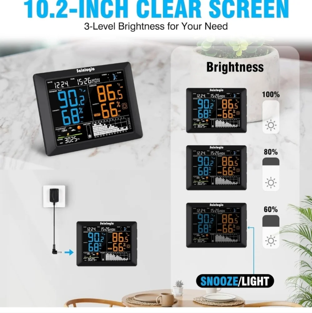 Weather Station Indoor Outdoor
